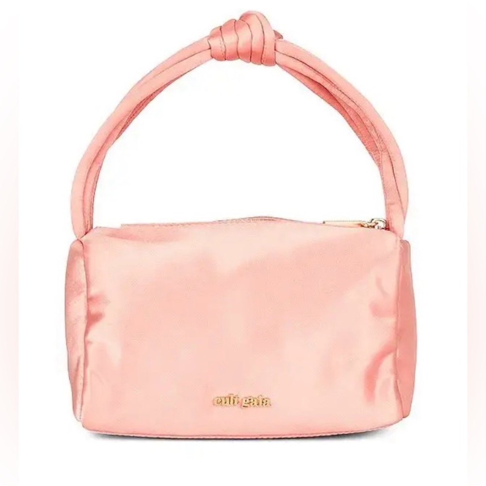 Cult Gaia Satin Pink Mini Bag